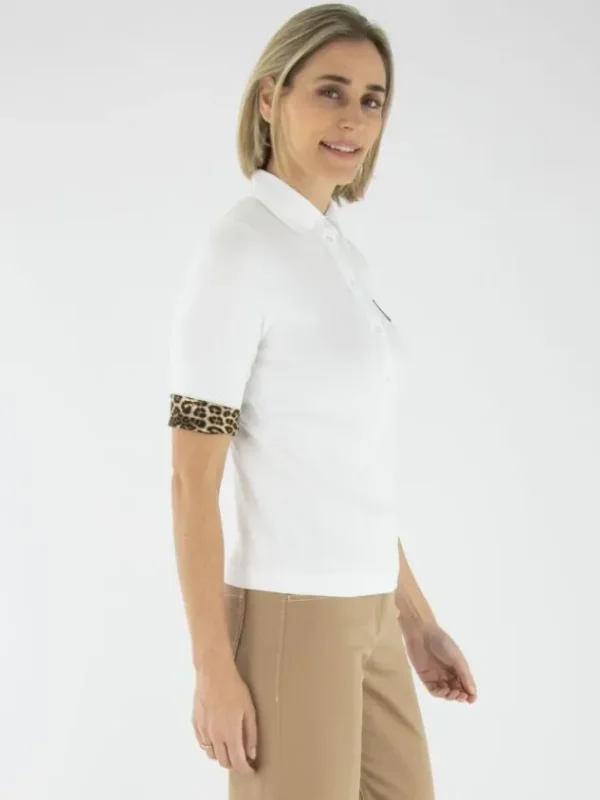 Marc Cain shirts YS 53.15 J46 Cream White