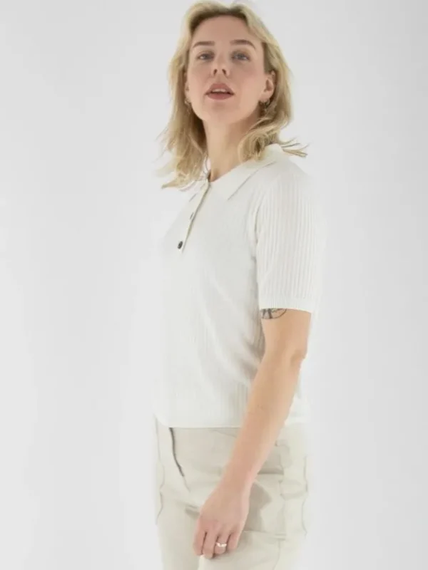 Marc Cain shirts YS 53.06 M80 Cream White