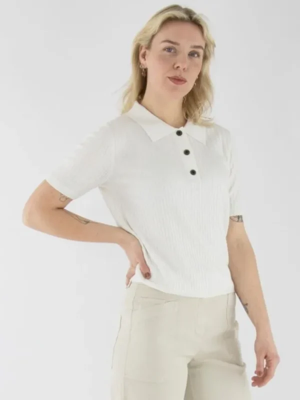 Marc Cain shirts YS 53.06 M80 Cream White