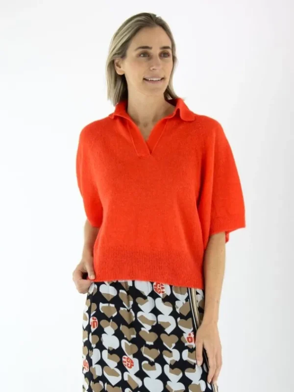 Marc Cain shirts YS 53.02 M01 Red