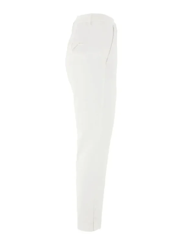 Marc Cain trousers SS 81.05 W08 Cream White