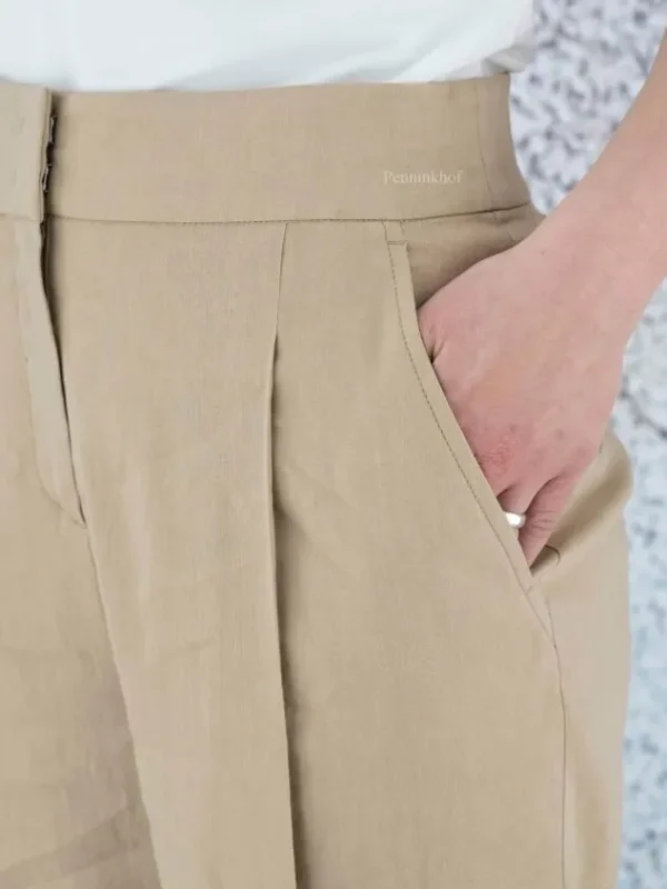 Marc Cain trousers UC 81.42 W47 Beige