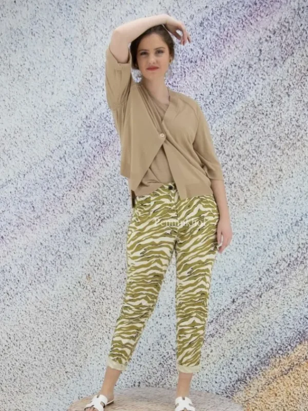 Marc Cain trousers US 81.09 W45 Green