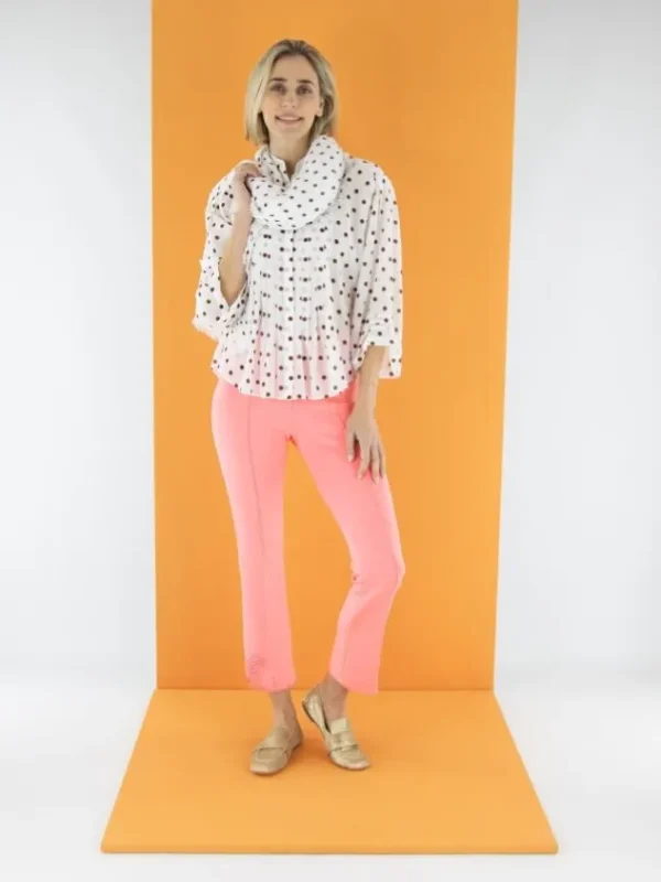 Marc Cain trousers YC 81.34 J23 Pink