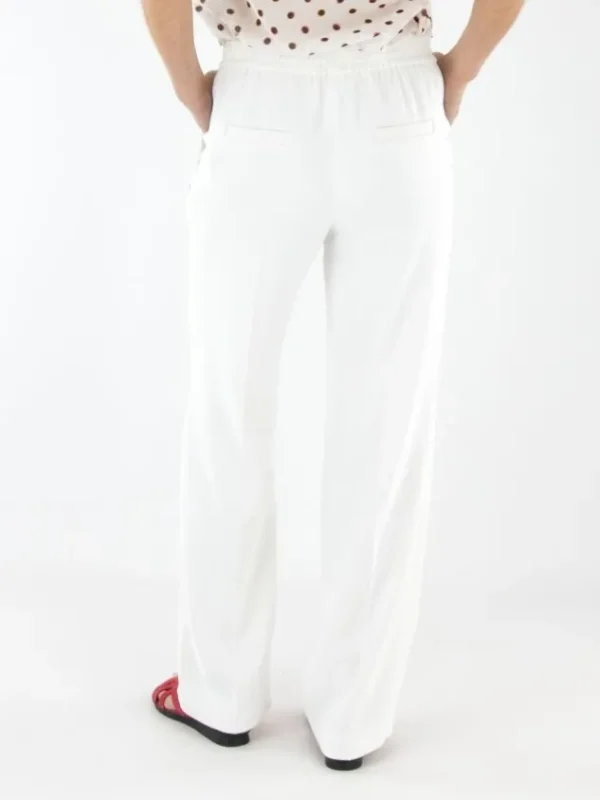 Marc Cain trousers YC 81.15 W56 Cream White