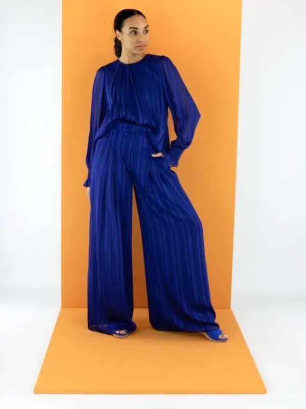 Marc Cain trousers YG 81.08 W09 Blue