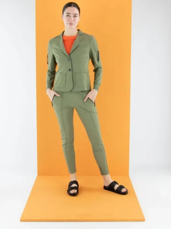 Marc Cain trousers YR 81.62 J40 Green