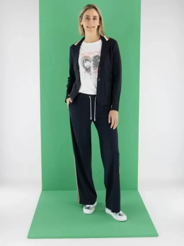 Marc Cain trousers YS 81.41 J40 Blue