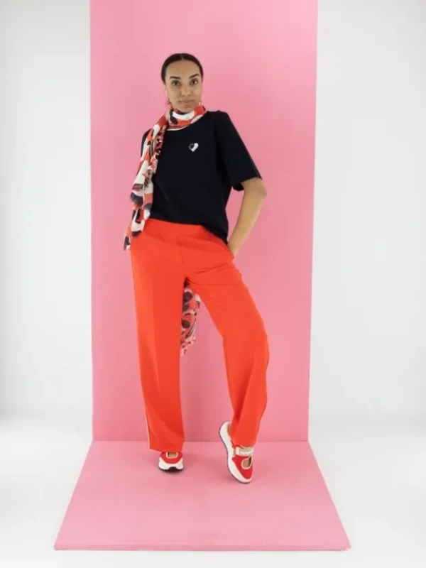 Marc Cain trousers YS 81.13 W05 Red