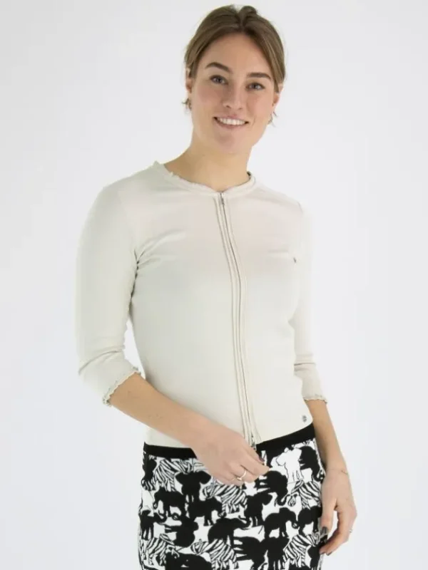 Marc Cain vests ++ 31.34 J50 Beige