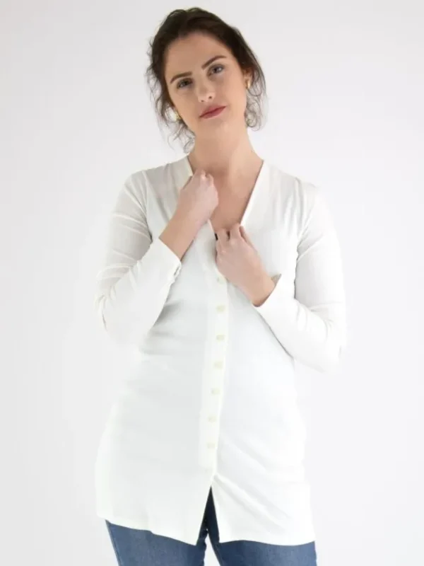 Marc Cain vests +E31.10 J50 White