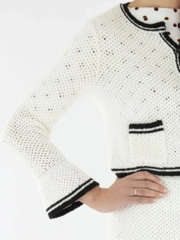 Marc Cain vests YC 39.09 M32 Cream White