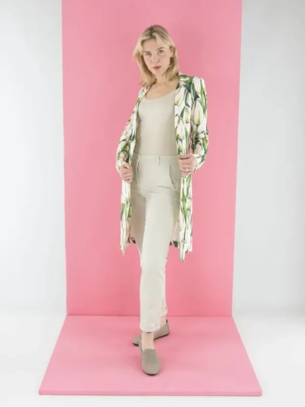 ML Collections blazers 56310 Cream White