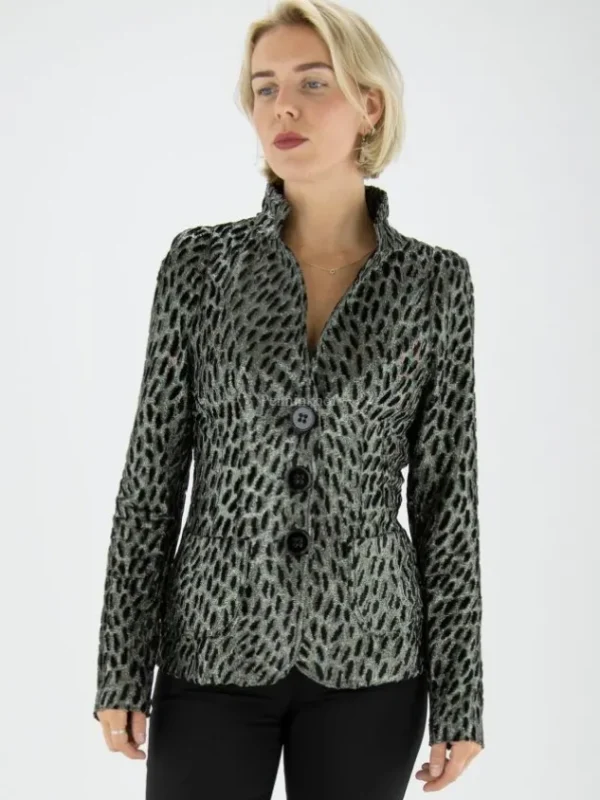 ML Collections blazers 21633 Silver