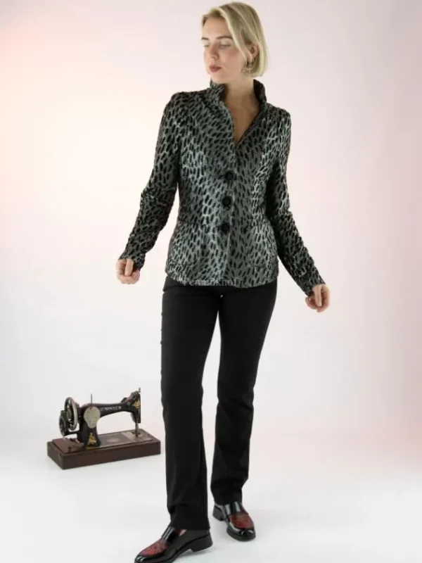 ML Collections blazers 21633 Silver