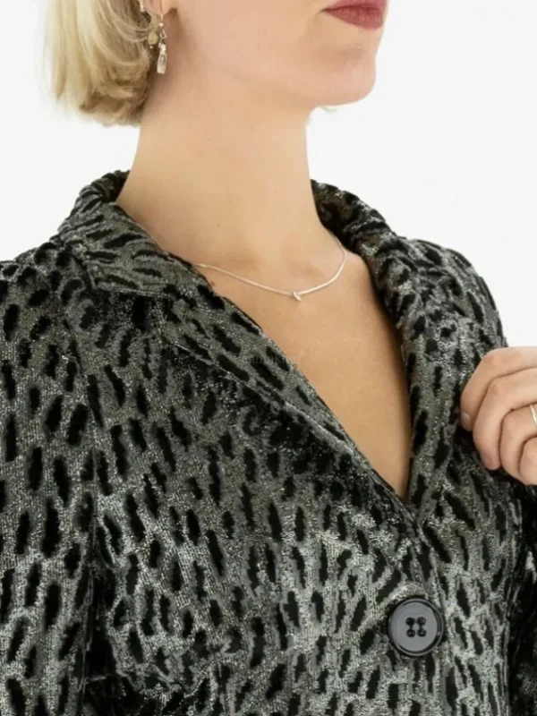 ML Collections blazers 21633 Silver