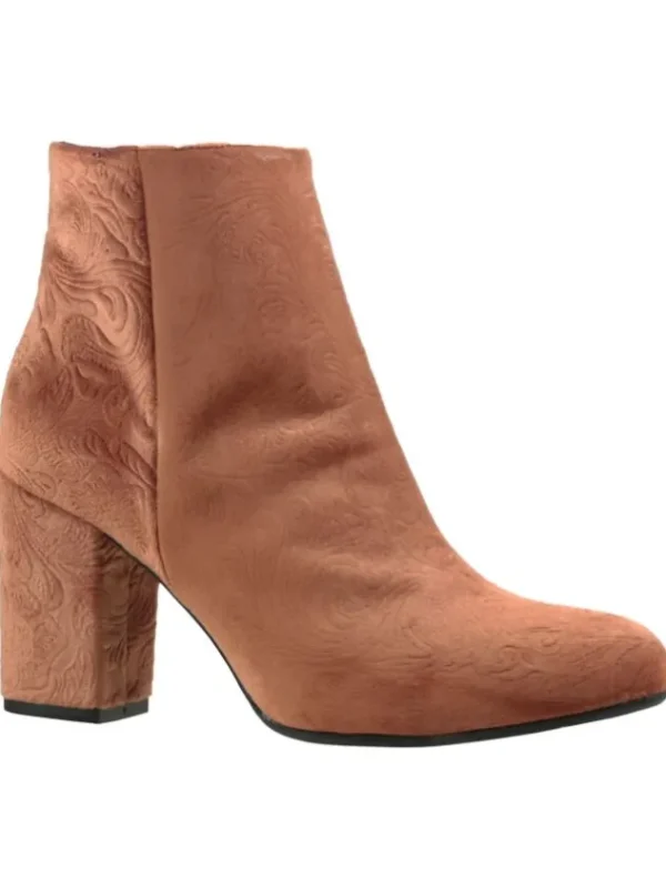 Norah ankle boots T047 Cognac