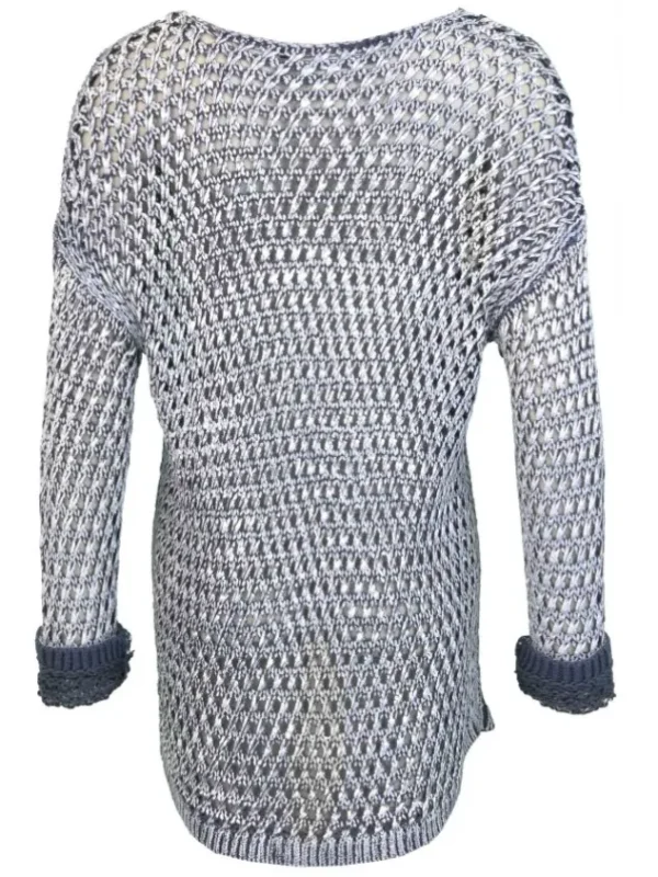 Oui vests 47012 Blue