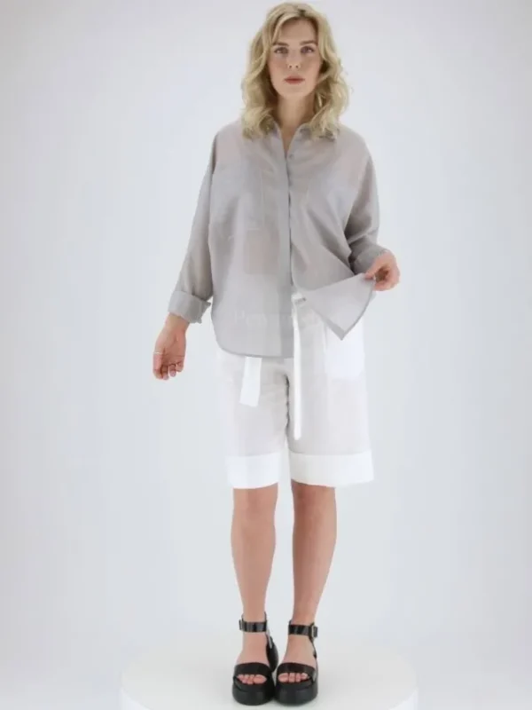 Peserico blouses S06092 02922 Grey