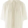 Peserico blouses S016197L1 00481 Cream White
