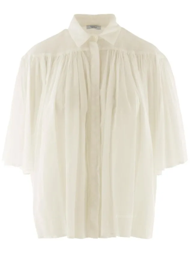 peserico_blouses_sl__crea_0.webp Peserico blouses S016197L1 00481 Cream White