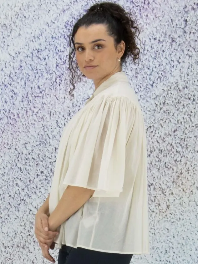 peserico_blouses_sl__crea_2.webp Peserico blouses S016197L1 00481 Cream White