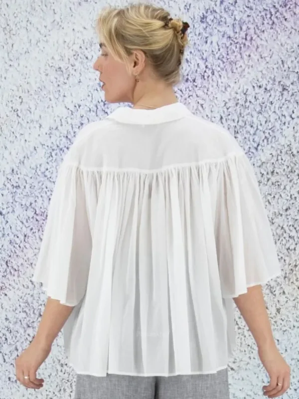 Peserico blouses S016197L1 00481 White