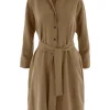 Peserico dresses S02108A 01504 Camel