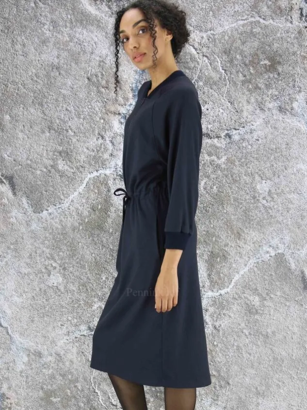 peserico_dresses_sja_blue_3.webp Peserico dresses S02164J0-A8875 Blue