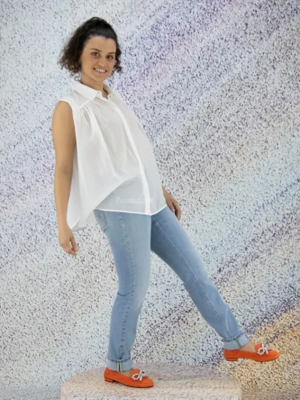 Peserico tops S08253L1 00481 White