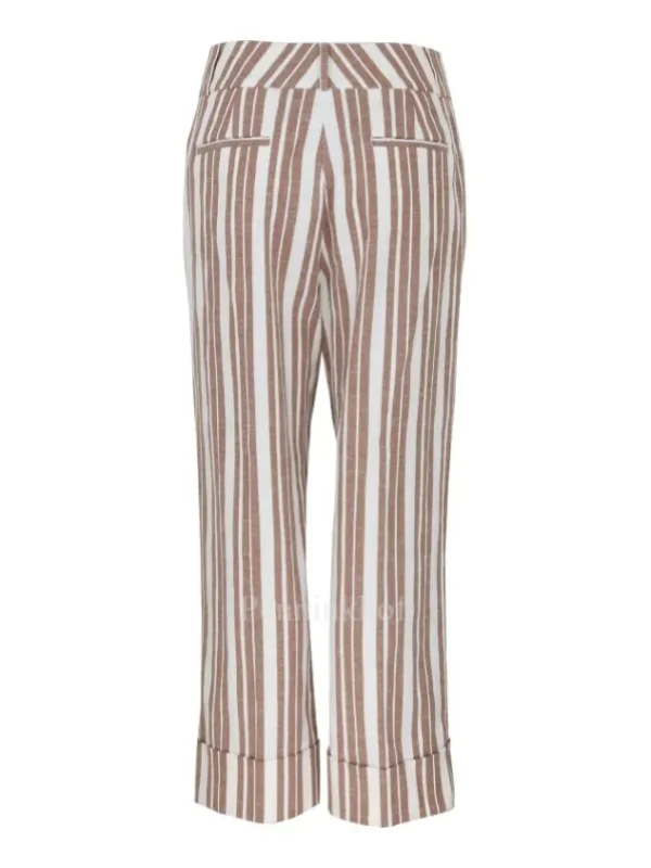Peserico trousers P04976-06526 Cream White