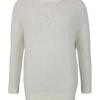 Transit Tam & Comp. pullovers 11461 Cream White