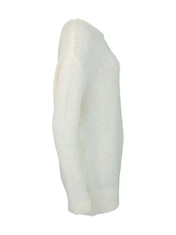 Transit Tam & Comp. pullovers 11461 Cream White